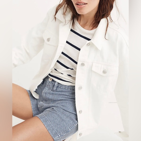 Madewell Jackets & Blazers - Madewell Women’s The Boxy Crop Jean Jacket